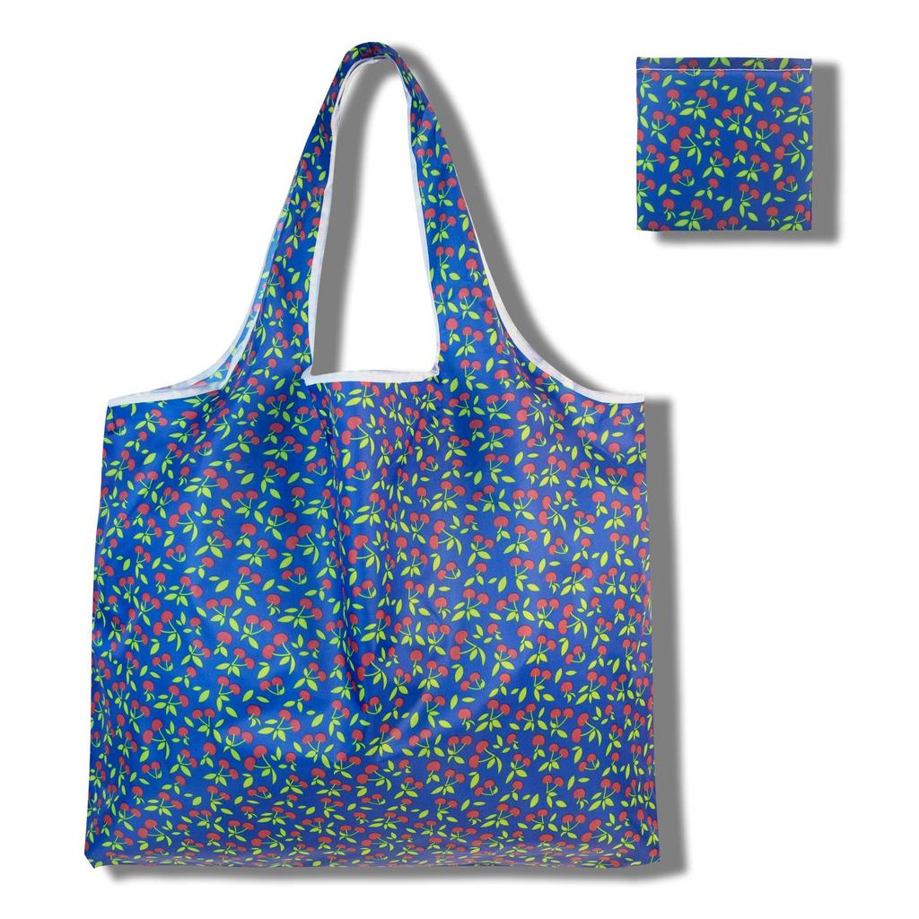 Eco-Friendly Large Capacity Foldable Tote Bag - Creative, Portable, Printed, and In Stock