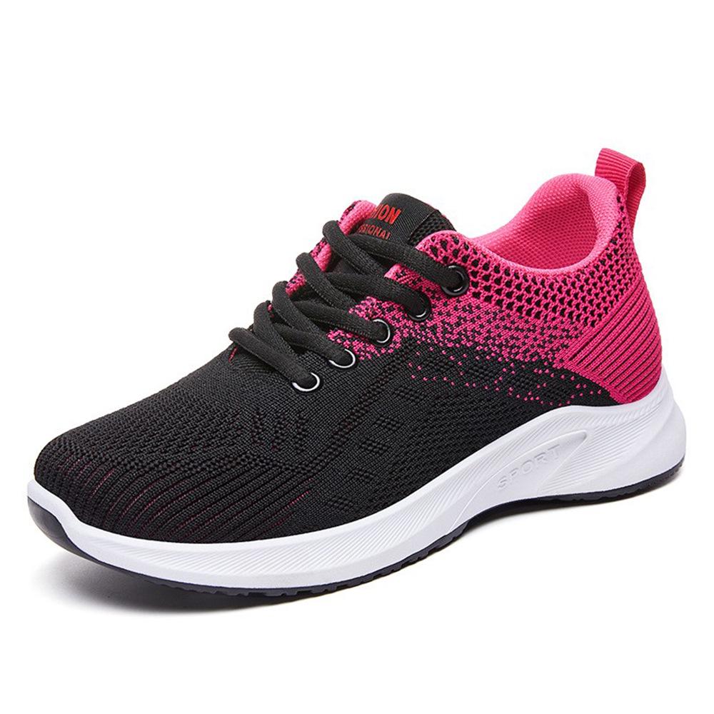 2025 Women's Summer Breathable Flyknit Casual Sneakers - Fashionable Student Shoes