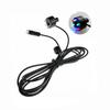 Underwater 6-LED Light Ring For Fountain Fish Pond Water Garden AC Adapter Vertical Adjustment Warm White White Multicolor
