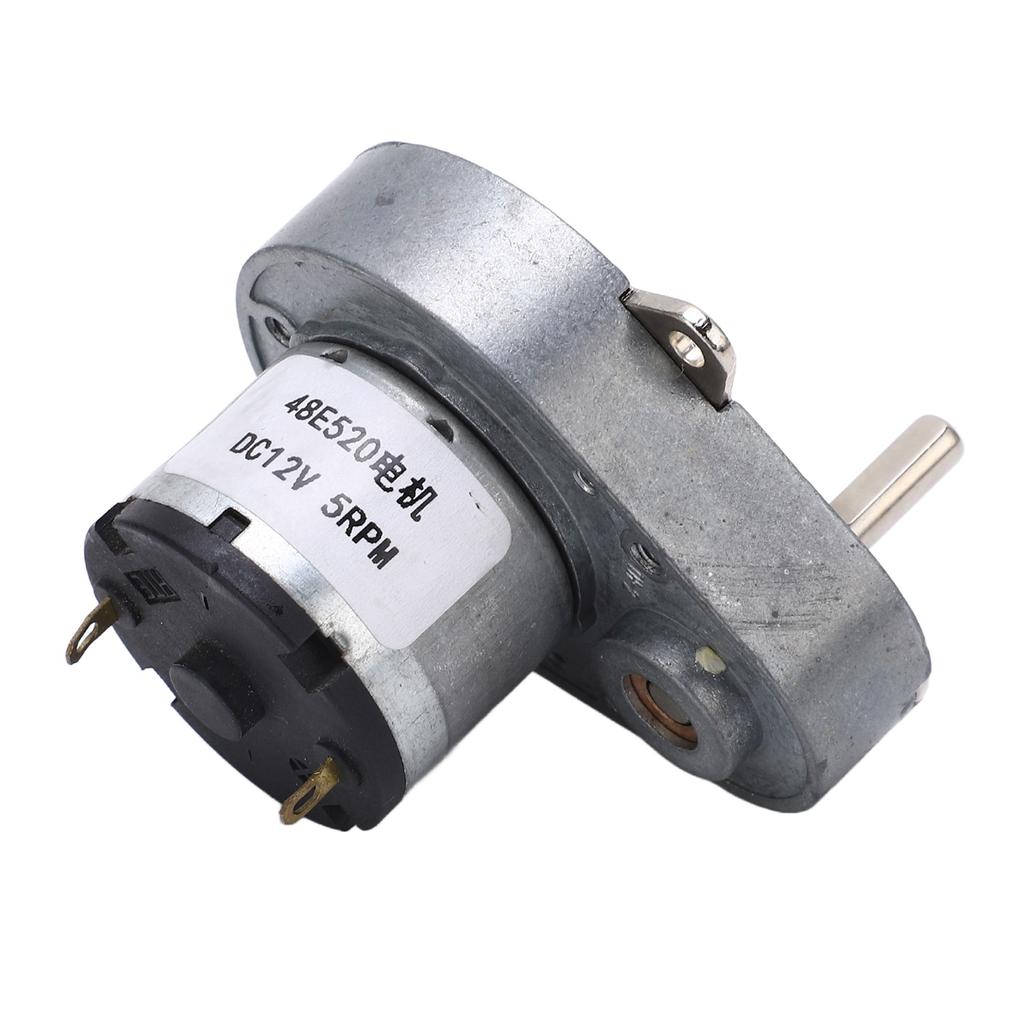 Gear Motor DC 12V 5RPM Speed Reduction Geared Motor Alloy Steel for Robot Equipment