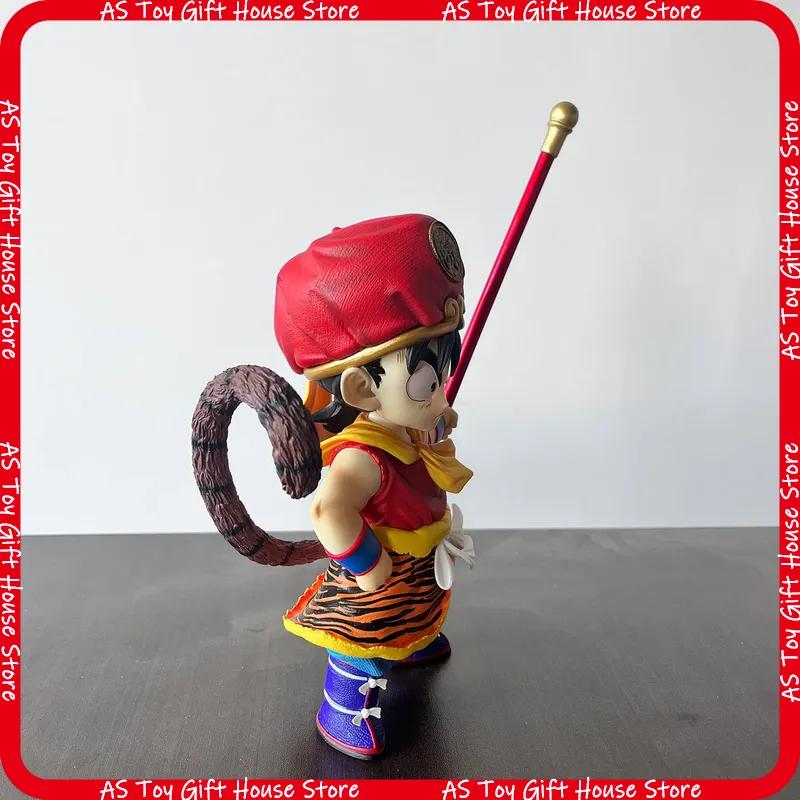Sell Dragon Ball Goku Gk Figure Tiger Print Outfit With Power Pole Anime Statue Collectible Model Toy Desktop Decor Otaku
