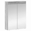Bathroom Mirror Cabinet TULUM Grey Sonoma 60 X 16.5 X 78 Cm