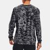 Under Armour Oddychający Casualowy Sportowy T-shirt Pulower Męski Top Czarny 1366466-001