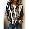 Women's Spring Summer 3D Printed Button Front Drawstring Minimal Commute Blouse, Wine Red Gray Speckle Square Print Top