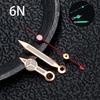 Retro Green Luminous Watch Hands for NH35/NH36 Movements