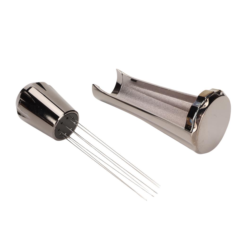 Stainless Steel Coffee Powder Stirring Tool Coffee Stirrer Distribution Tool for Home Kitchen Dinning Room