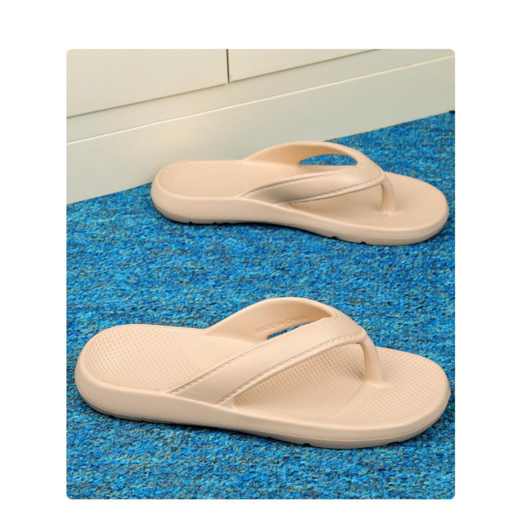 Men's Flip Flops, Summer New Casual Clip on Slippers, Men's and Women's Sandals, Slip Resistant Beach Sandals for Outdoor Wear