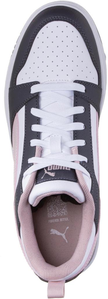 Puma Rebound V6 Low Sneakers In Rich Grey/matte Mist/white