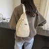 Unisex brystveske Enkel oppbevaringsveske Lett reiseveske Liten ryggsekk Crossbody-veske Mote Uformelt Single Should-vesker