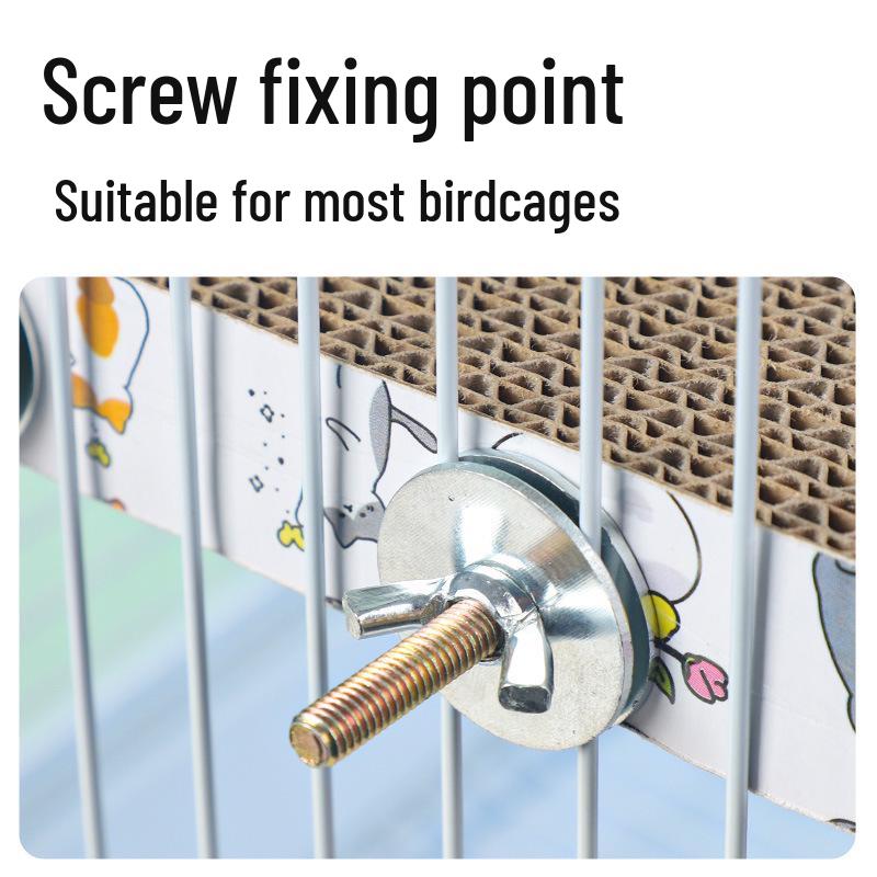 Parrot Chewing & Grinding Stand: Boredom Relief Platform for Cage Accessories