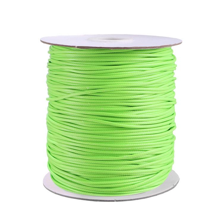 0,5mm-3mm Wachsfaden mehrfarbige Halskettenseil Wachsseil handgefertigt DIY Armband Materialseil