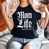 European and American Spot Printed Crew Neck T-shirt Spring and Summer Casual Short-sleeved Crew Neck Top Short-sleeved Women's T-shirt