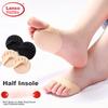 LangSha Women's High Heel Shoes, Forefoot Pads, Summer Thin Style, Open-Toe Silicone Invisible Socks, Non-Slip And Anti-Friction, 6 Pairs