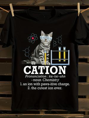 S Chemistry Cat Tshirt