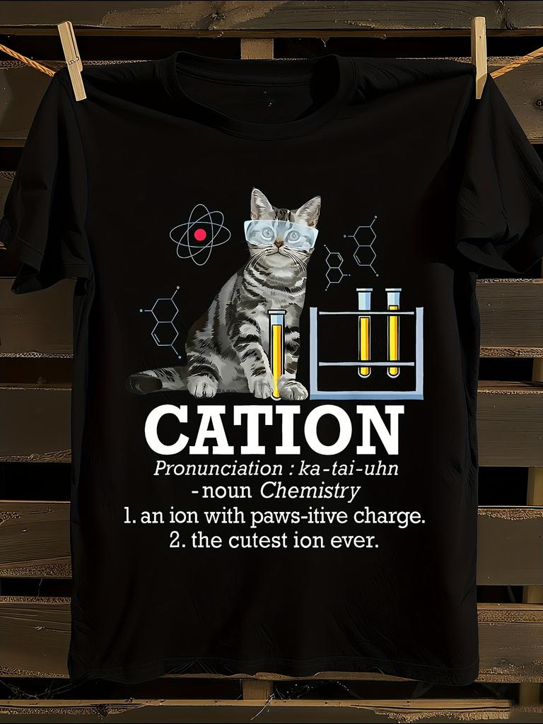 s Chemistry Cat Tshirt