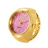 Paar Fingeruhr Ring Vintage Punk Elastisches Legierungsband Herren Damen Schmuck Uhr Römische Ziffern Zifferblatt 28 Stile Mini Quarzuhren