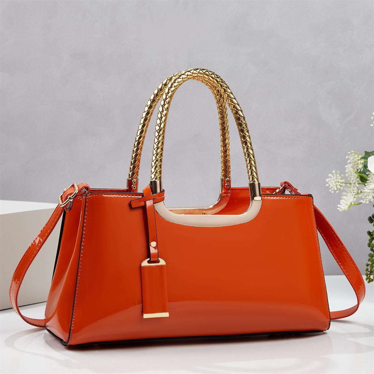 

2026 New Patent Leather Bag