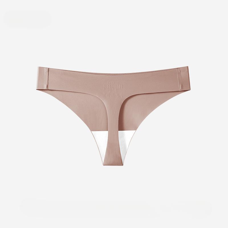 

Нижнее белье для йоги, спортивные трусики без следов, женские стринги, сексуальные невидимые фитнес-штаны из ледяного шелка XL