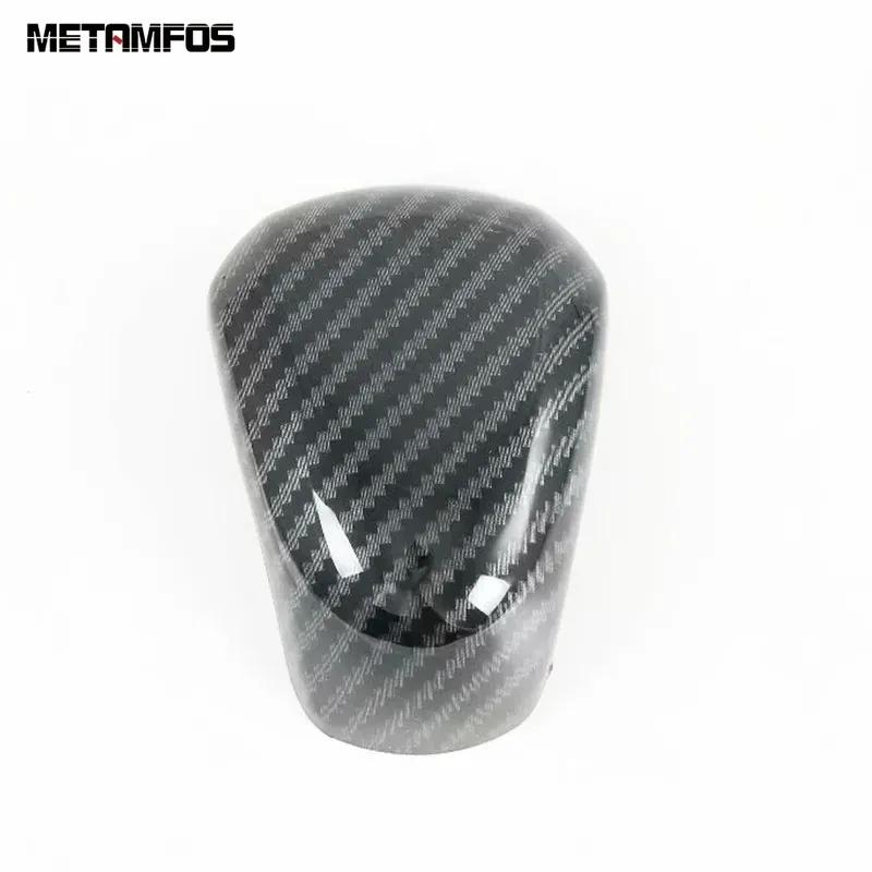 For Chevrolet Blazer      Carbon Fiber Gear Shift Knob Head Cover Trim Interior Accessories Car Styling