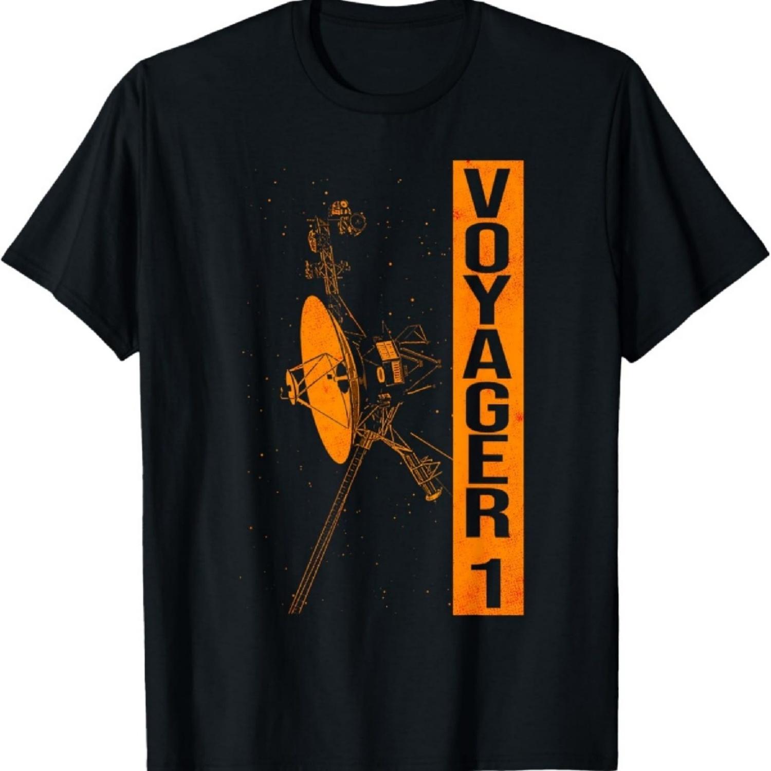 Вояджер-1 Межзвездный космический зонд Солнечная система Астрономия Футболка11 S