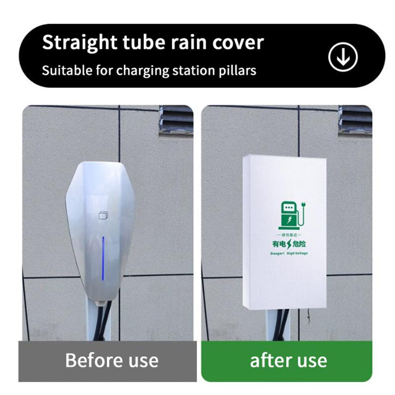 New Charger Station Cover Protector Electric Vehicle Charger Rain Cover Weatherproof EV Charger Cover For Most Charger Stations