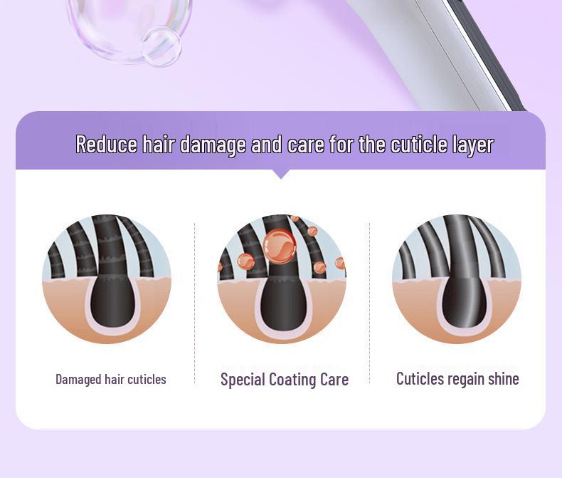 40mm Big Wave Automatic Electric Curling Iron with Negative Ion & Hair Care Features