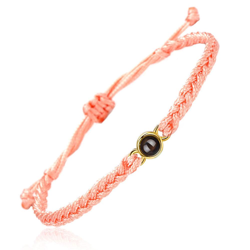 Браслет с фото на заказ с проекцией фото Ручная работа Персонализированный браслет с проекцией фото Браслет-воспоминание Фото Оптом Template A&Copper