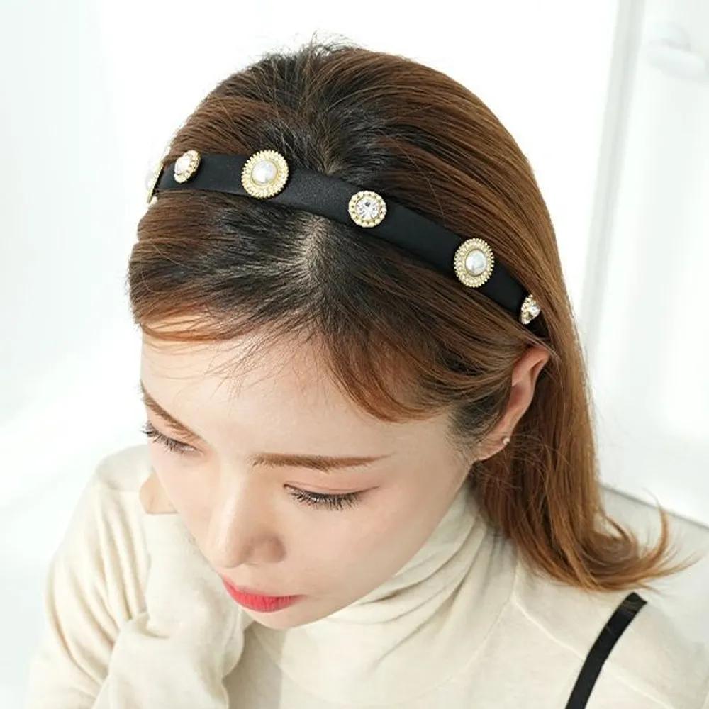 Royal Pearl Parts Hairband (22HB062) White Mix