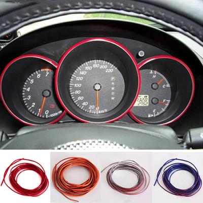 Moldura de puerta de estilo de coche 3M, pegatina de coche automotriz, tira cromada, embellecedor de carrocería