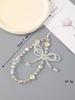 Multi Color Light Personalized Bell Orchid Crystal Bead Mobile Phone Chain Hanging Decoration Hanging Chain