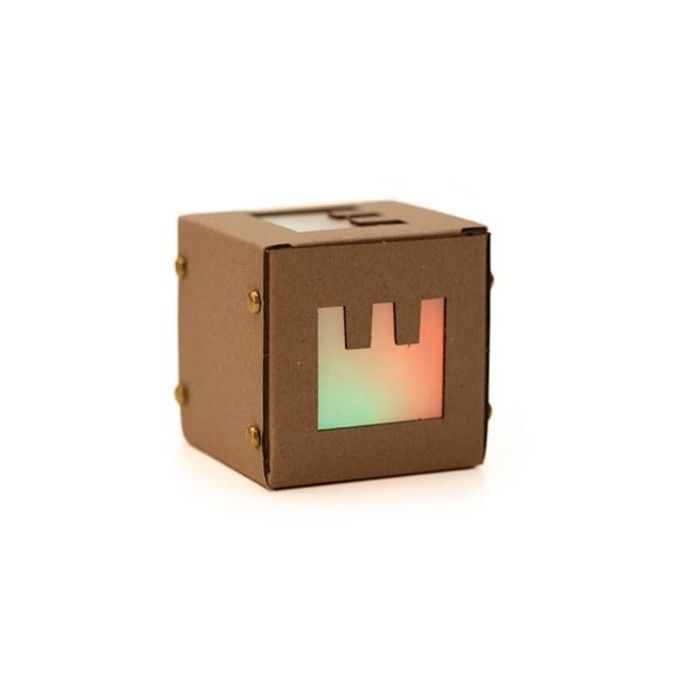 Whadda Tape-o-Tronics boîte de bricolage, projets DIY créatifs avec du carton et des LEDs, soudure optionnelle