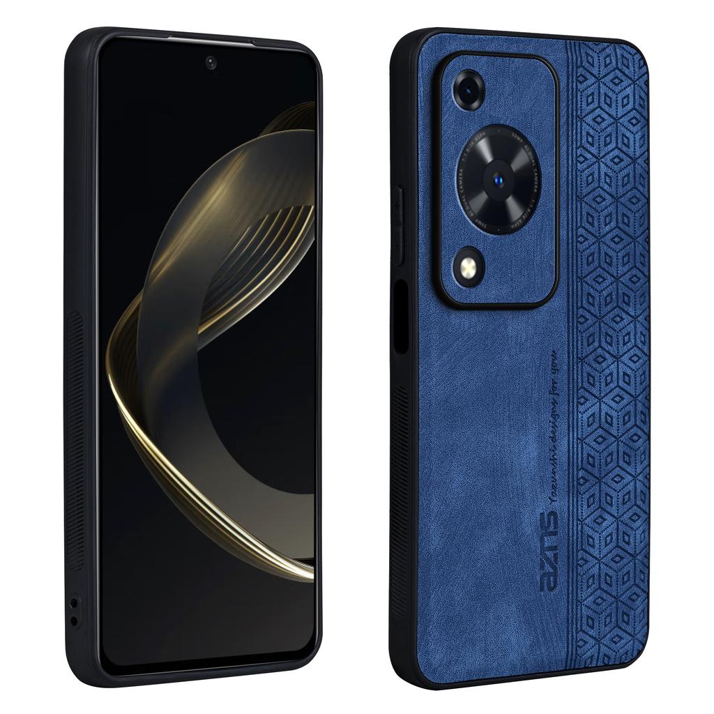 AZNS For Huawei Enjoy 70 4G/nova Y72 4G Case Imprinted PU Leather+TPU Protective Phone Cover