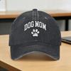 Dog Mom Funny Dog Paw Casual Baseball Cap Hiking Fishing Trucker Hat Spring Breathable Unisex Women Streetwear Snapback Cap