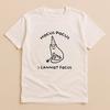 Hocus Pocus I Cannot Focus T-Shirt • Funny Cat Wizard Design • Sarcastic Tee