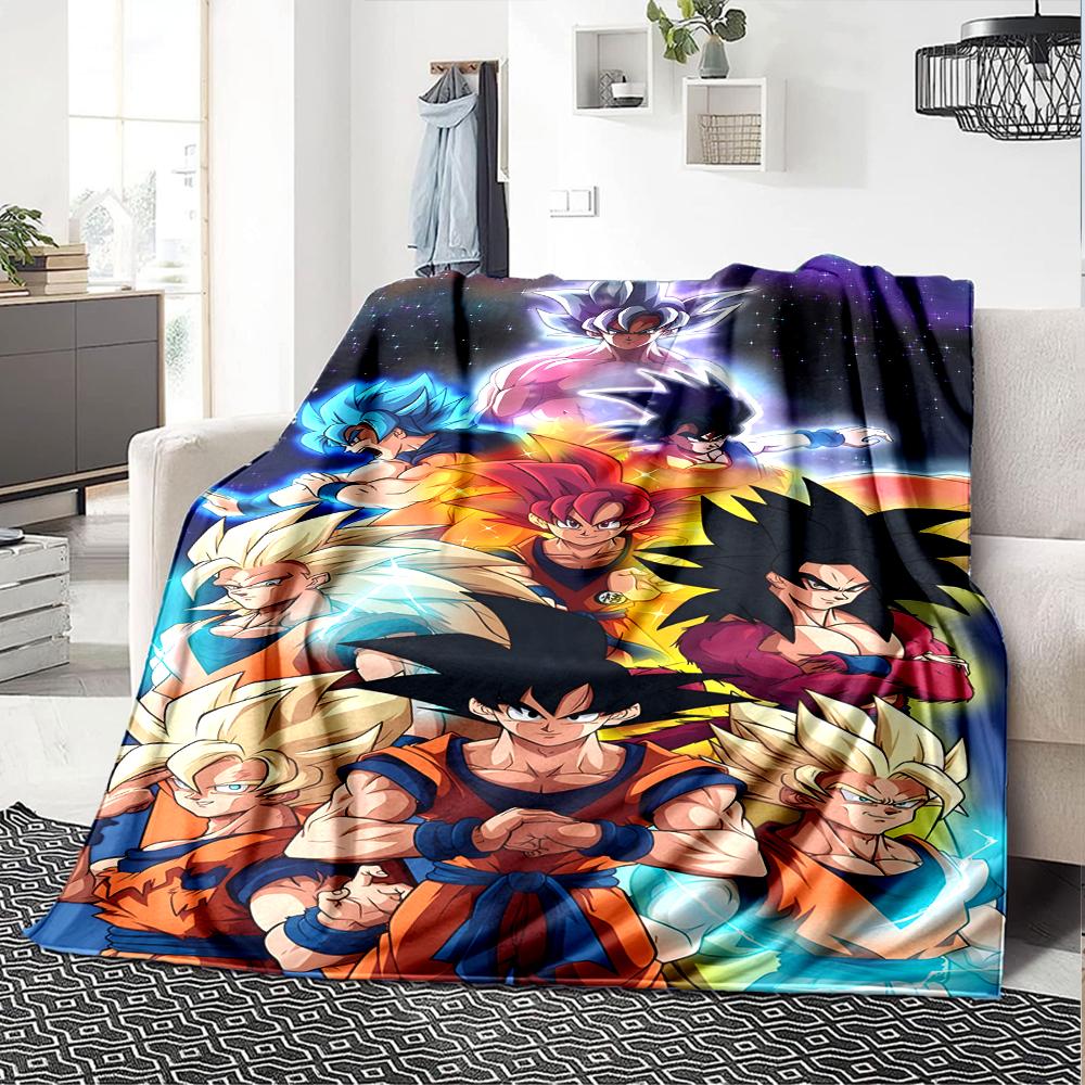 1pc Dragon Ball1 Blanket, Gift, for Men and Women, Soft Blanket, Good for Sofa Bed Couch Travel, Lightweight Flannel Blanket