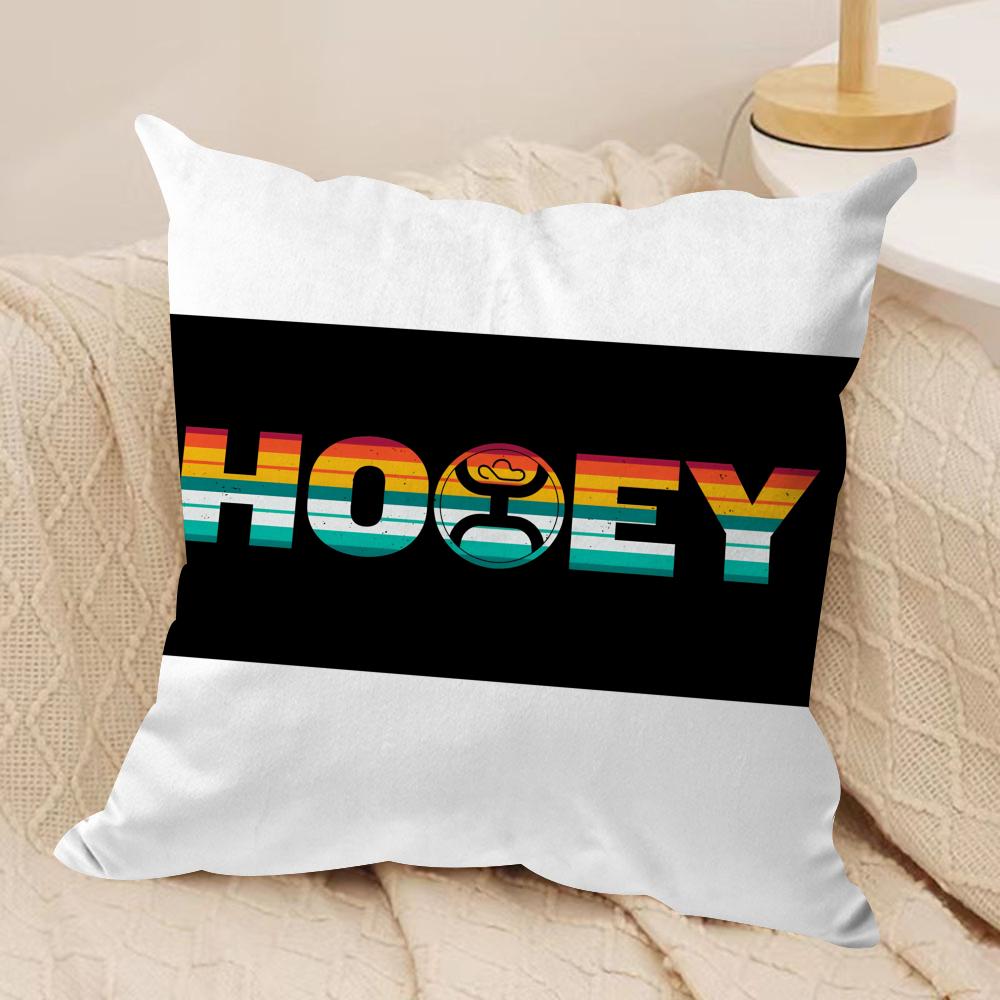 

Minimalist HHooey Brands Cushion Cover Short plush Doublesided Print Square Throw Pillow Covers Sofa Home Cushion Decor 30x30cm
