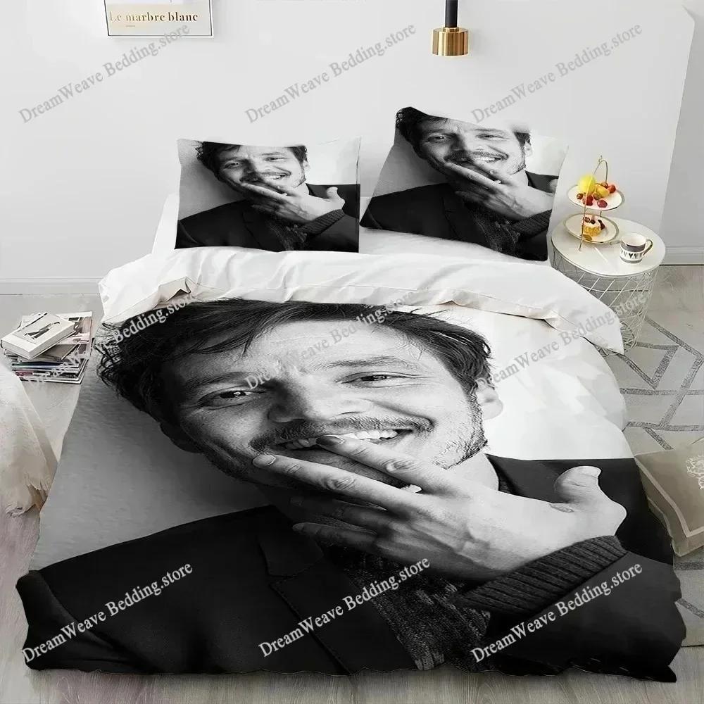 3D Print Jose Pedro Balmaceda Pascal Bedding Set Duvet Cover Bed Set Quilt Cover Pillowcase Comforter King Queen Size Boys Adult