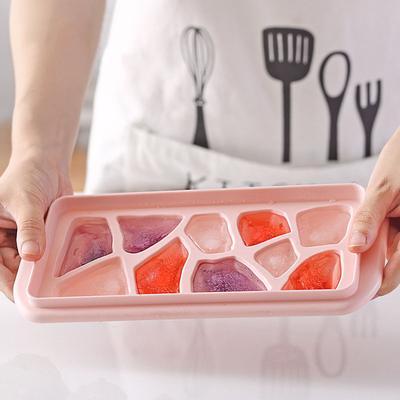 Houseeker 21 Gözlü Yaratıcı Silikon Buz Küpü Tepsisi 3 Farklı Şekil Buz Küpü Yapıcı Kapaklı Viski Kokteyl Yaz Partisi Bar Aksesuarları