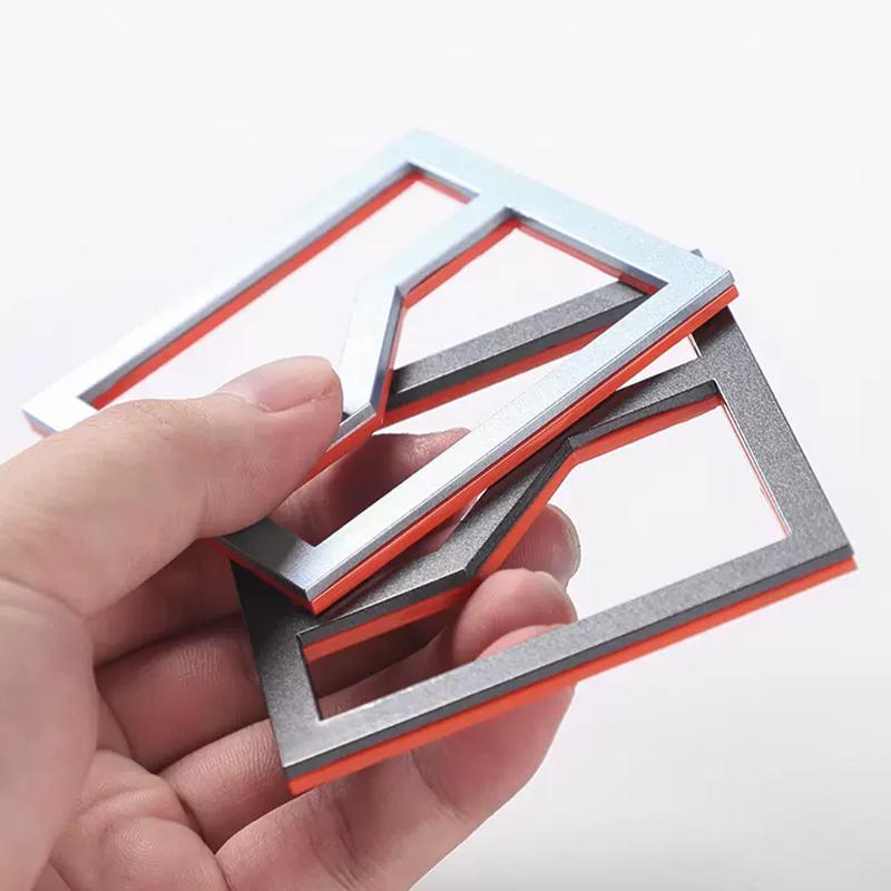 Zeekr  X 2023-2024 Accessories Look Trim Car Front Machine Panel Logo Car Tail Badge Cover Decor Sticker Frame Garnish