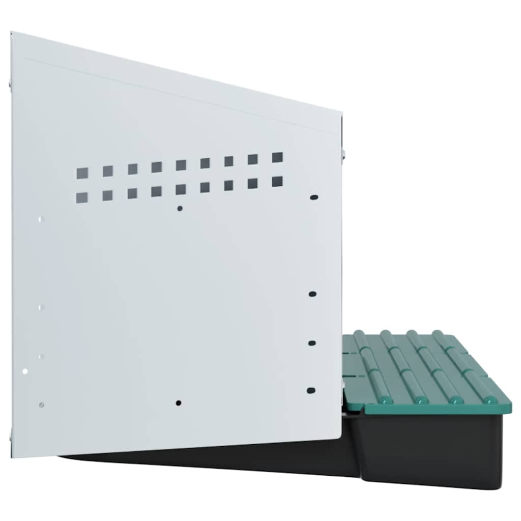 Hühnerlegebox 3 Fächer Wandmontage Verzinkter Stahl