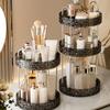 360 Degree Rotating Storage Tray Cosmetic Accessories Organiser Kitchen or Bathroom Organization Solution
