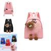 Adorable Cartoon Bear Backpack For Kids Lightweight Comfortable And Stylish For School