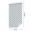 Light Gray and Gray Hearts Wallpaper 50x1000