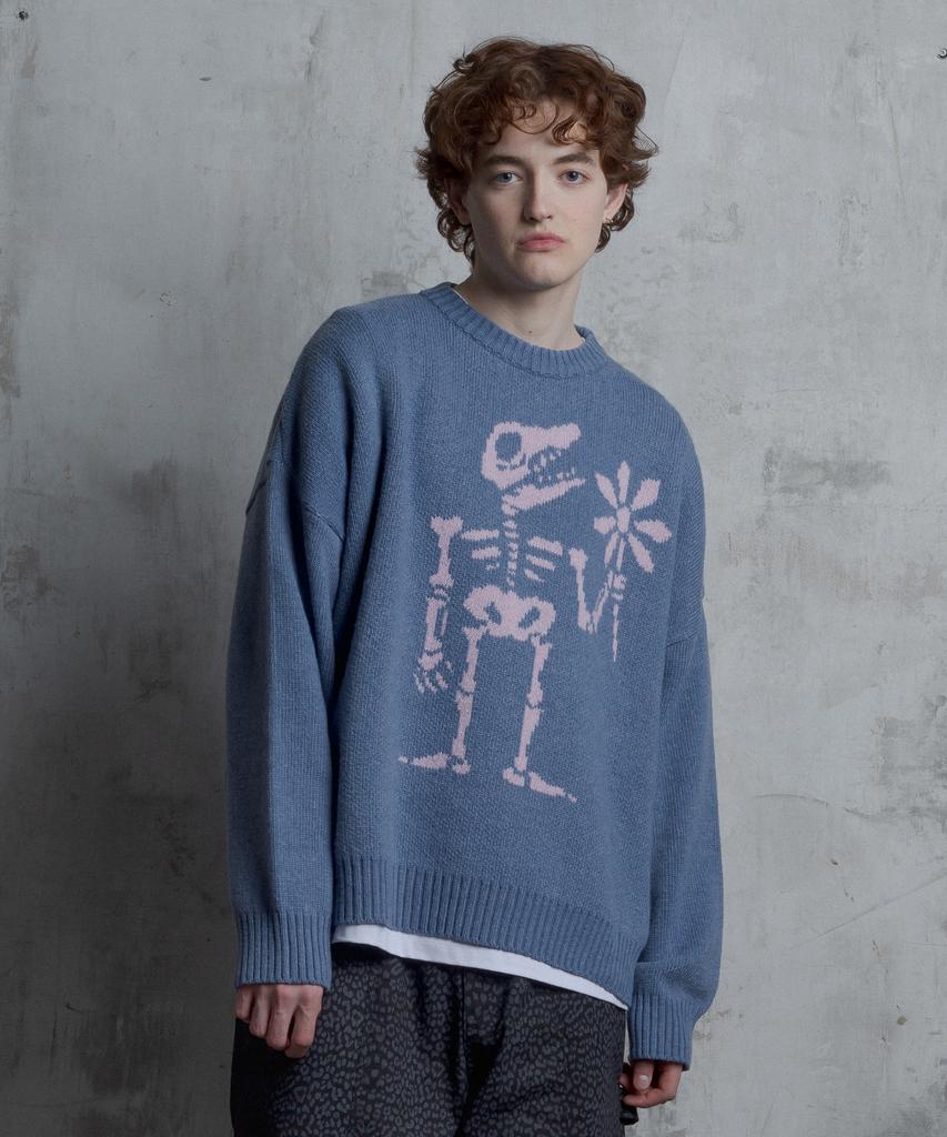 SHVTO Monster Knitwear Blue