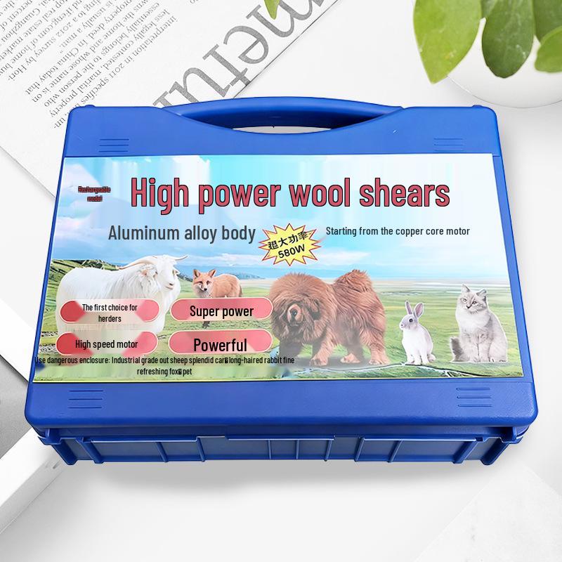 Rui Baoli 12V Hochleistungs-Elektrorasierer für Haustiere & Langhaarige Tiere