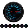 2" 52mm 7 Colors LED Boost/Water temp/Oil temp/Oil pressure/Voltmeter/Air Fuel ratio/EGT/Tachometer RPM Car Gauge +Gauge Pods