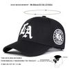 Men Gothic Letter Embroidered Baseball Cap Outdoor Adjustable Sunscreen Leisure Hat Spring Autumn Travel Tourism Beach Vacation
