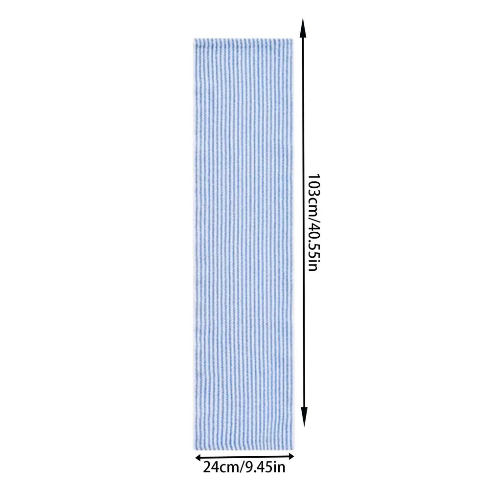 Washcloth Shower Towel 9.4 X 40.5 Inch Back Scrubber Washer Reusable Beauty Washcloth Shower Towel For Scrubbing And Washing