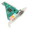 PCI Sound Card 120dB Duplex Playback Computer Accessory with 4 Channel for Windows 98 8738