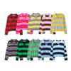 Spring 2026 Women's European & American Striped Lapel Knit Pullover Sweater